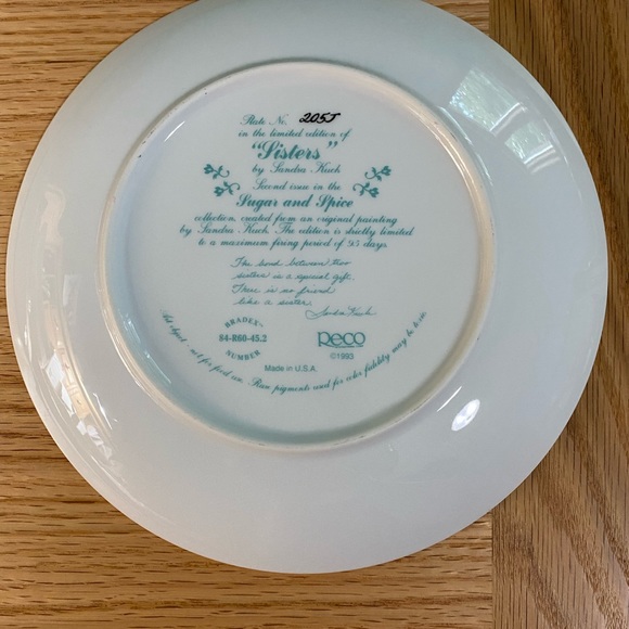 Set of 2 Decorative Plates - Picture 5 of 7